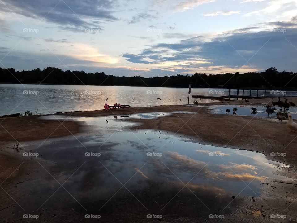 An evening ride