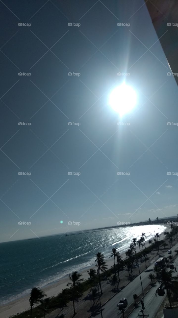 Drive along the beach