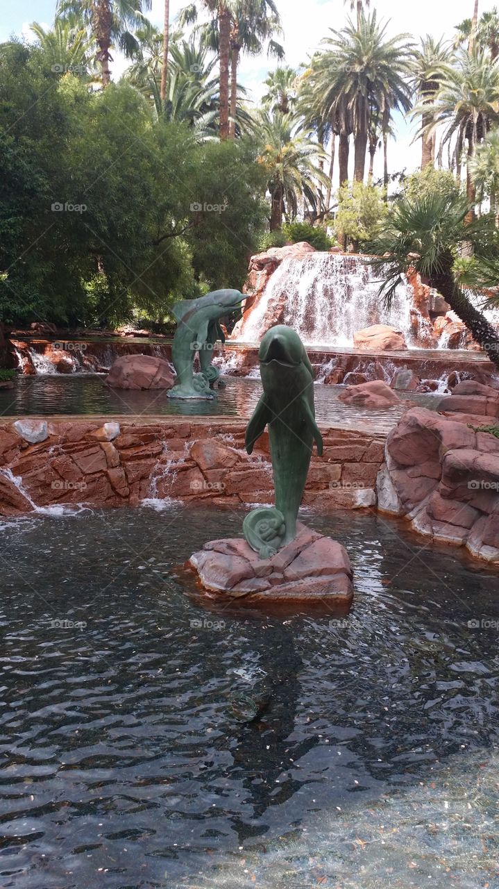 Dolphin  Statue