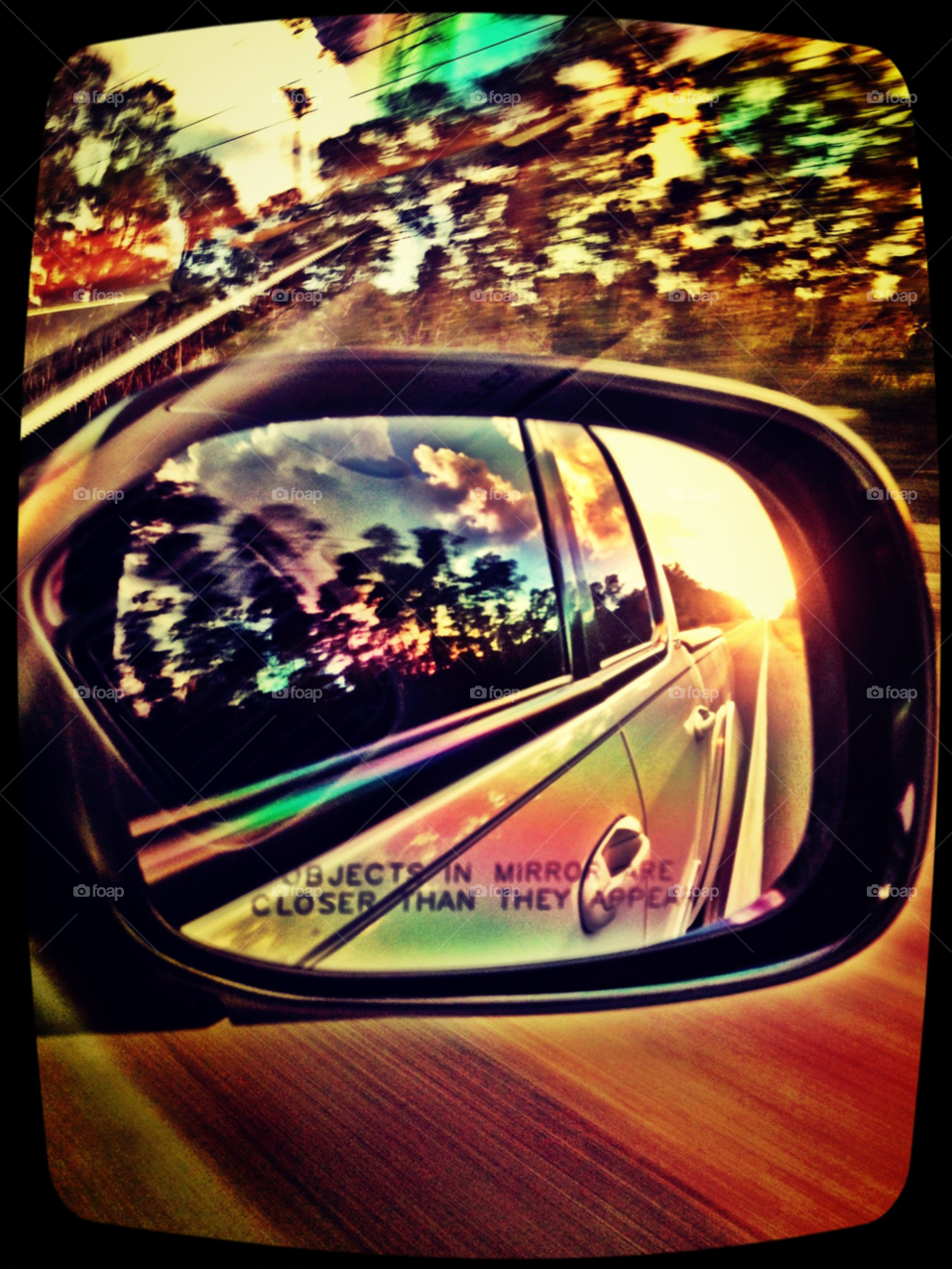 ocala national travel sunset mirror by mushjet