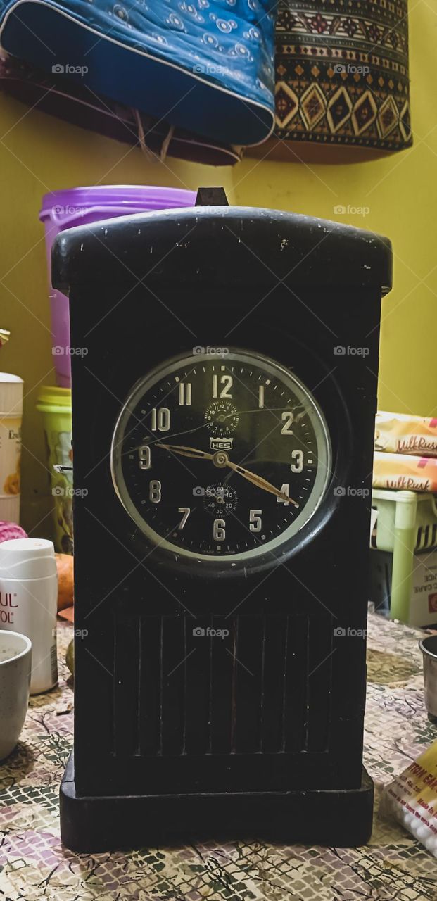 The antic Wall clock, Since from 1969