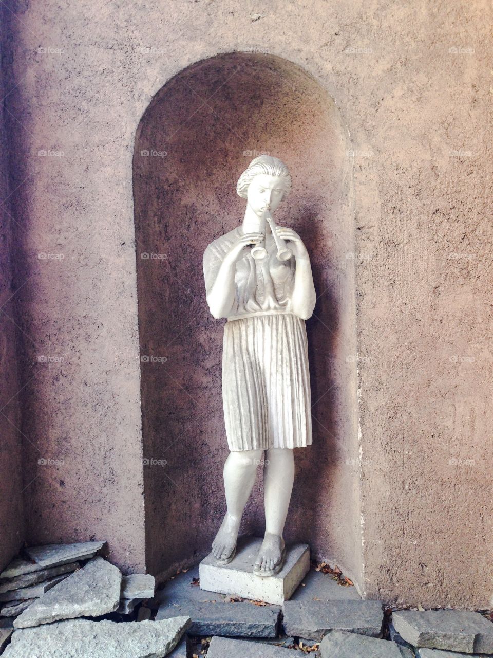 statue at millesgården