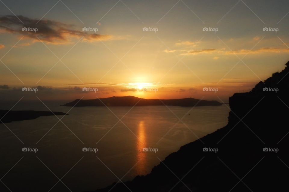 Santorini sunset