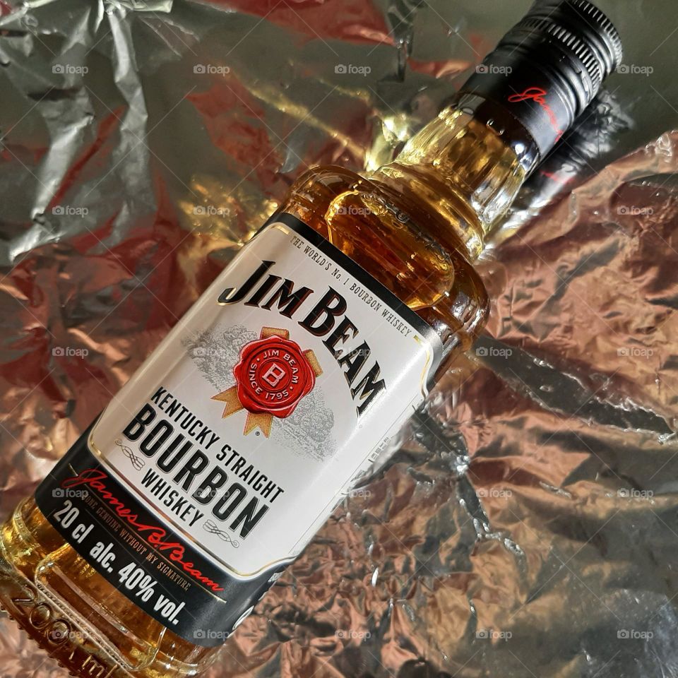 Jim beam bottle