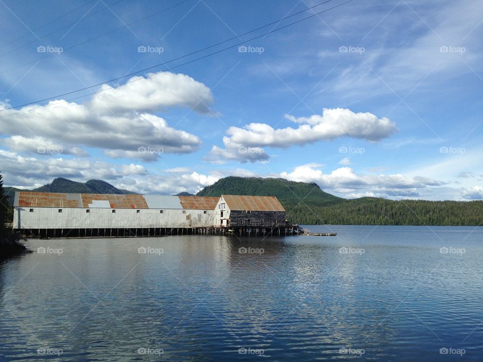 George Inlet Cannery that has been out of commission for quite some time in Ketchikan, Alaska