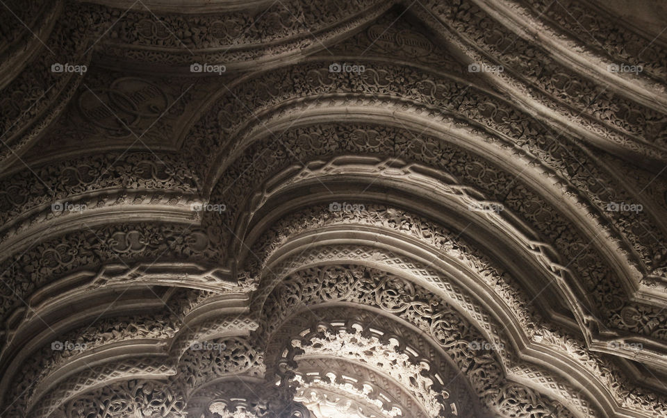 Arch in Batalha in Portugal