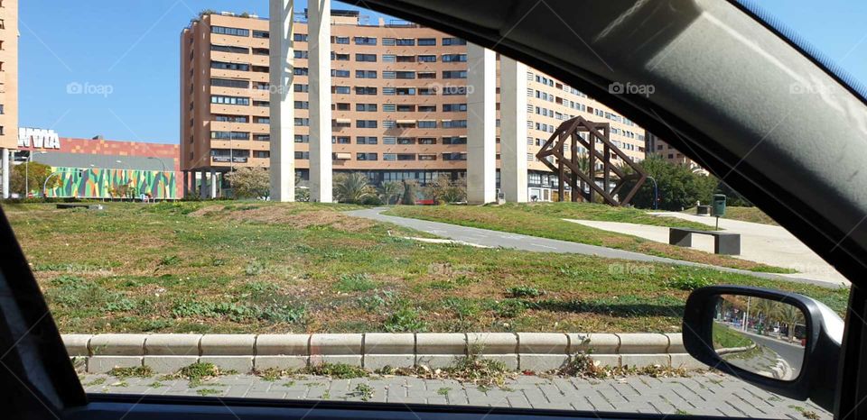 budiling and vision can be see through this