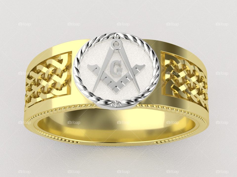 Masonic Knot Ring