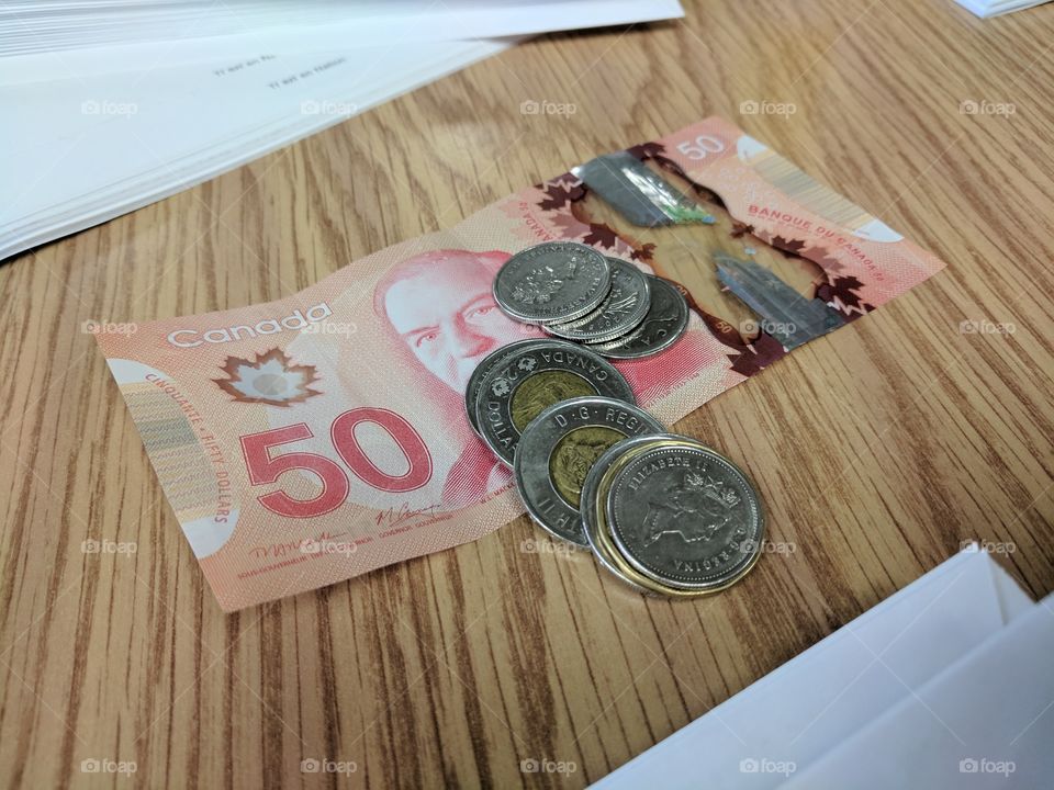 Funny Money Canadian Monopoly Money