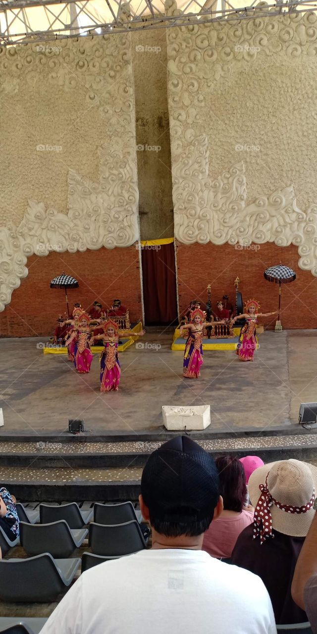 watching Balinese dance performances