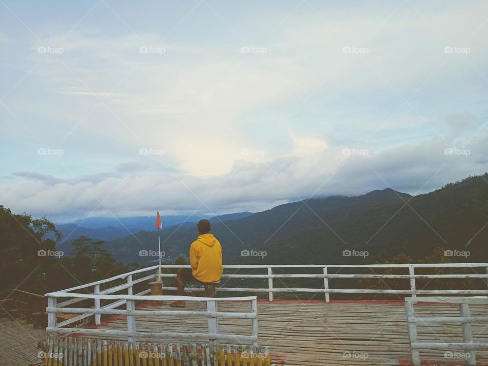 someone lonely on the stand