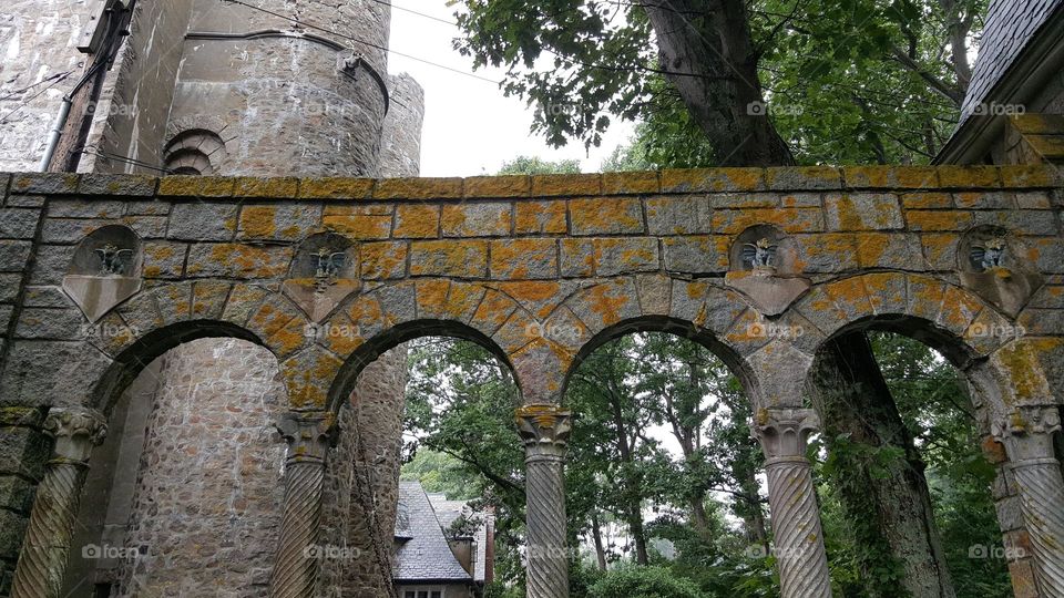 Castle arches