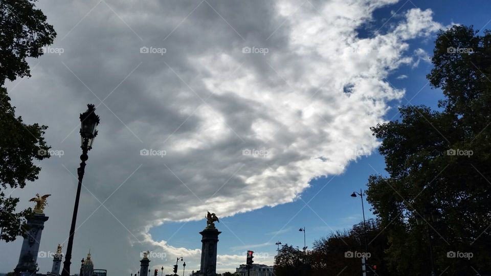 Paris sky 