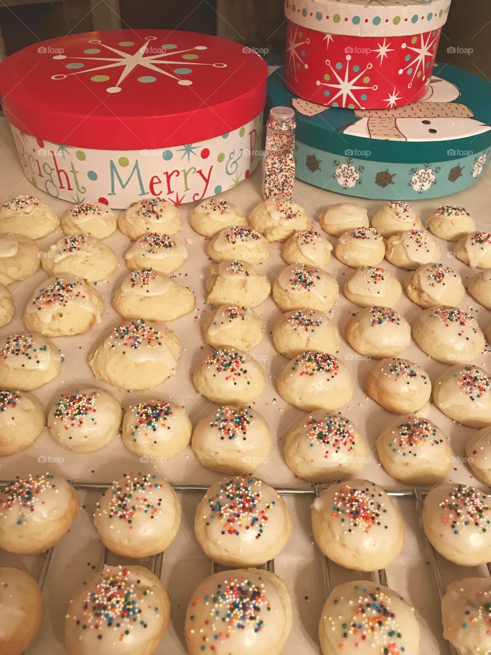 Ricotta Christmas Cookies 