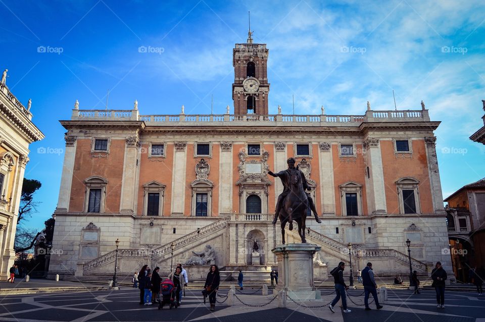 Palacio del Senado, Colina Capitolina (Roma - Italy)