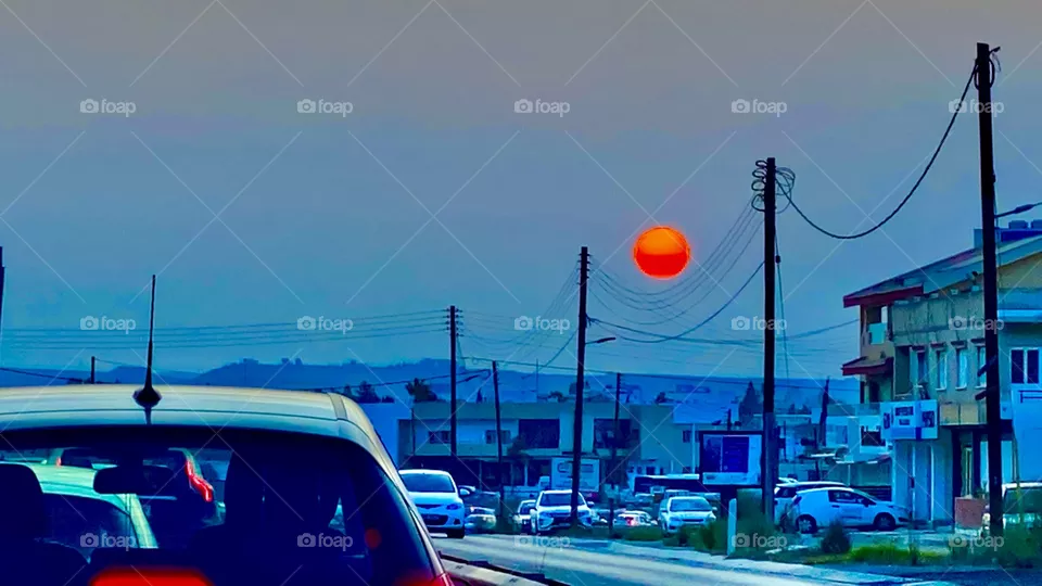 26 October 2020 - Nicosia - Cyprus - Sunset Lover