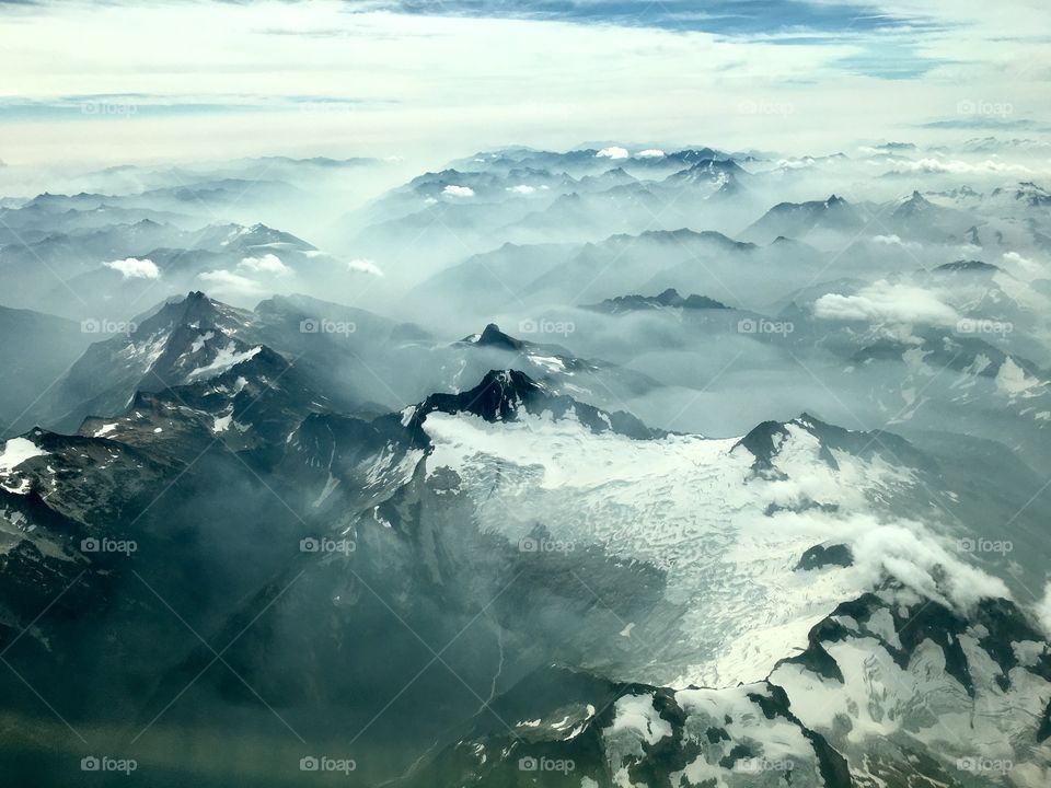 Mountain glacier