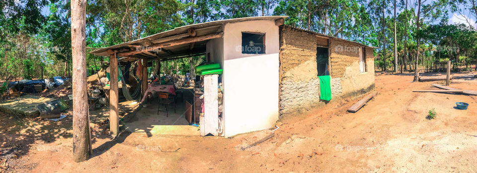 Casa na aldeia tibá em cumuruxatiba Bahia Brasil 🇧🇷