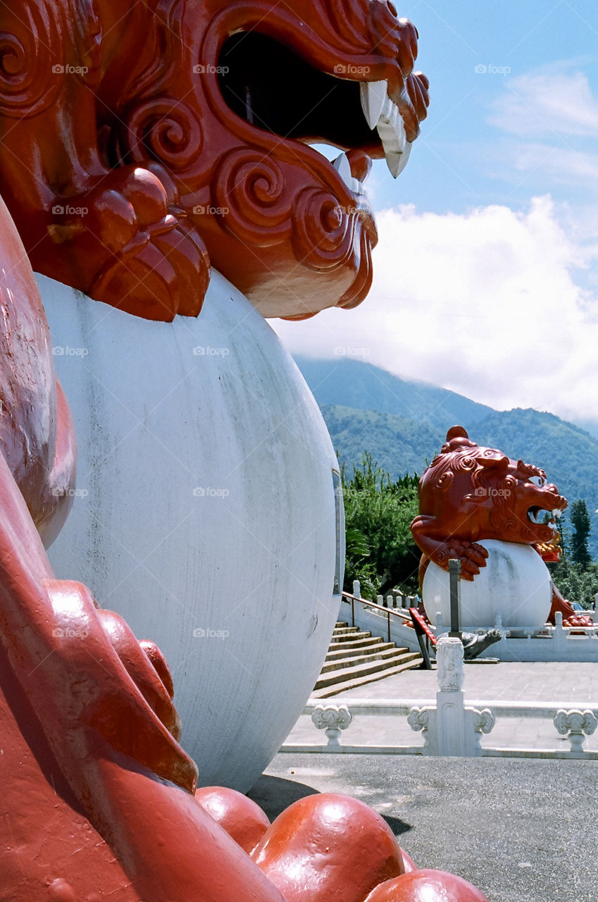 Taiwan temple 