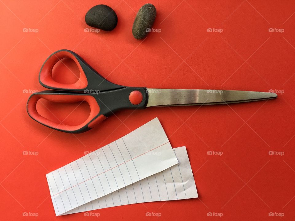 Paper, scissors, rock
