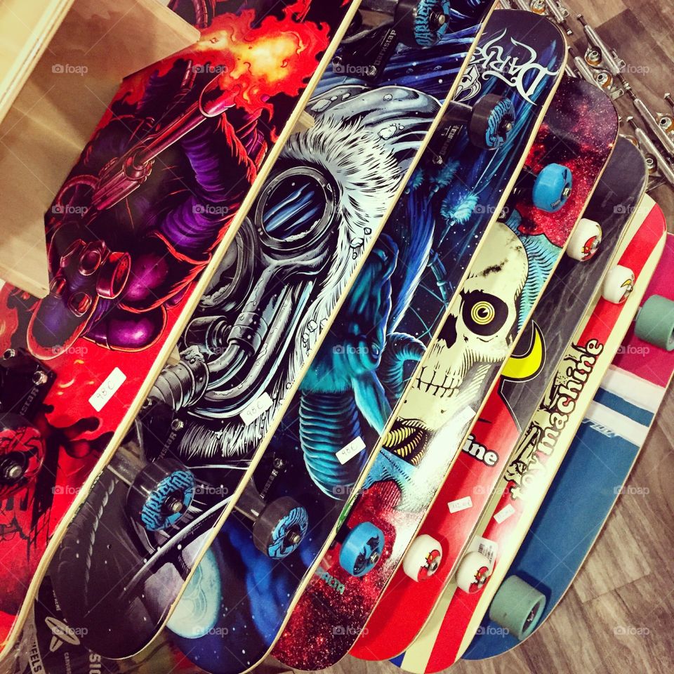 Skateboard exposition 