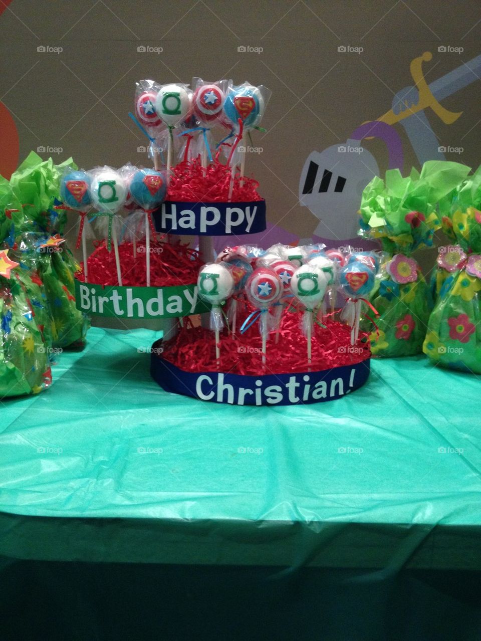 Cake pop birthday
