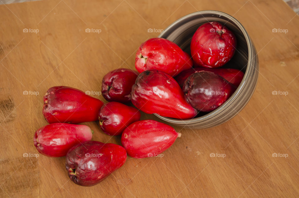 Toppled Dish Of Otaheite Apples