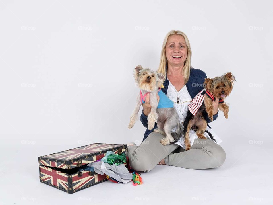 Suitcase for holiday Eduardo , Gali and Elisabett 