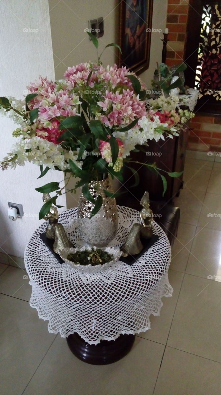 hand made table clotch