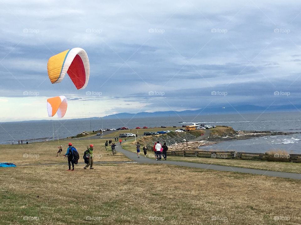 Paragliding