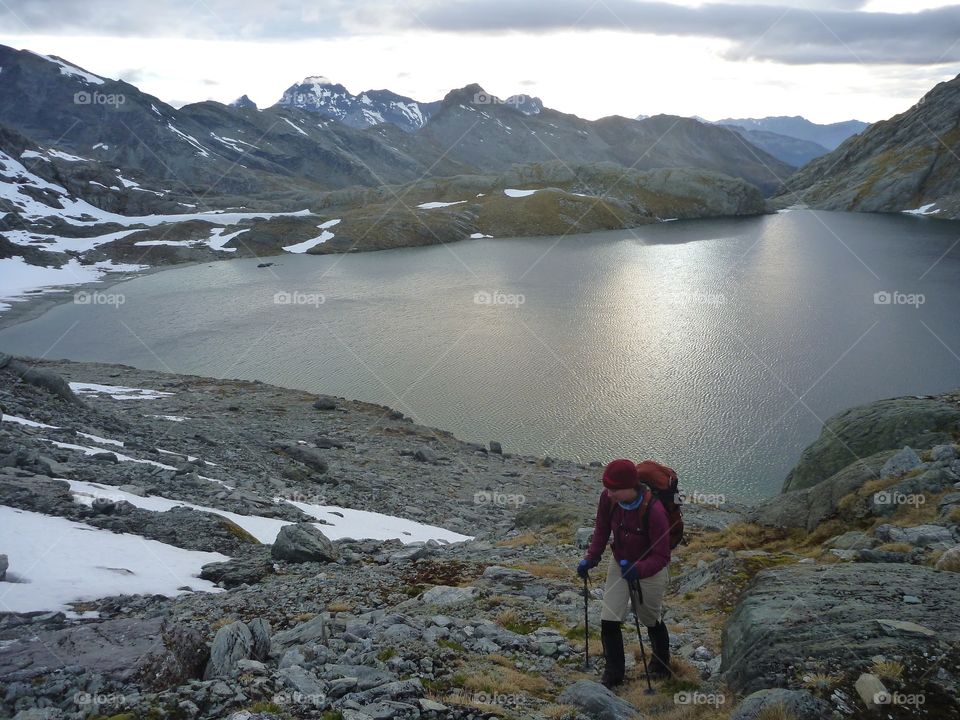 Mountains, next to rivers, everything