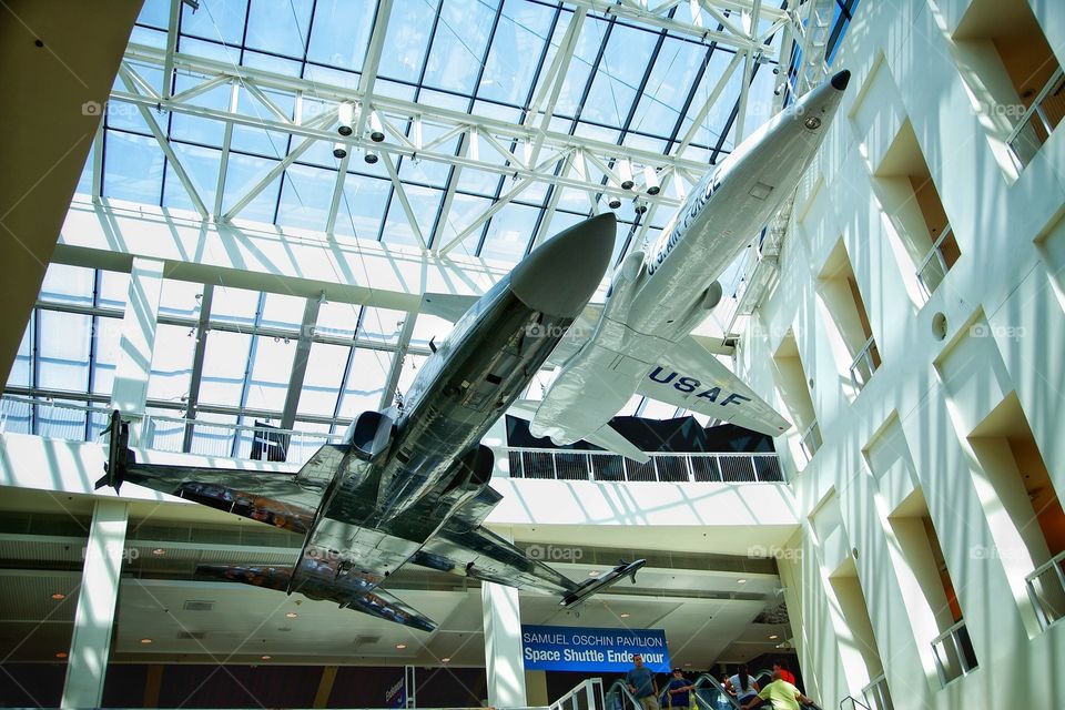 Fighter jets. Fighter jets at California science center 