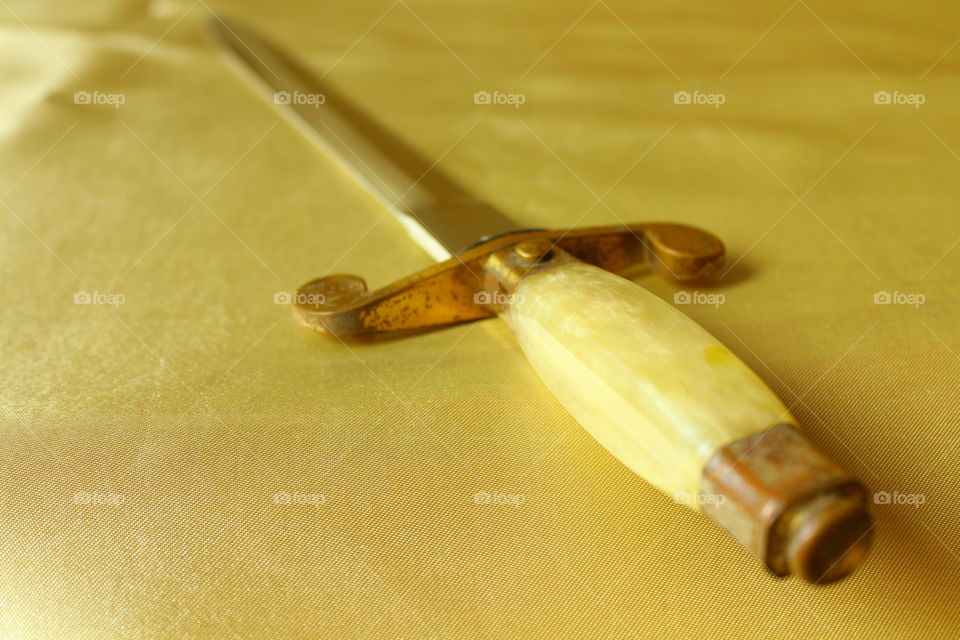 old Golden sword