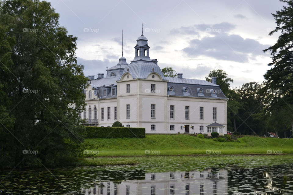 Kronovalls Castle in Sweden.