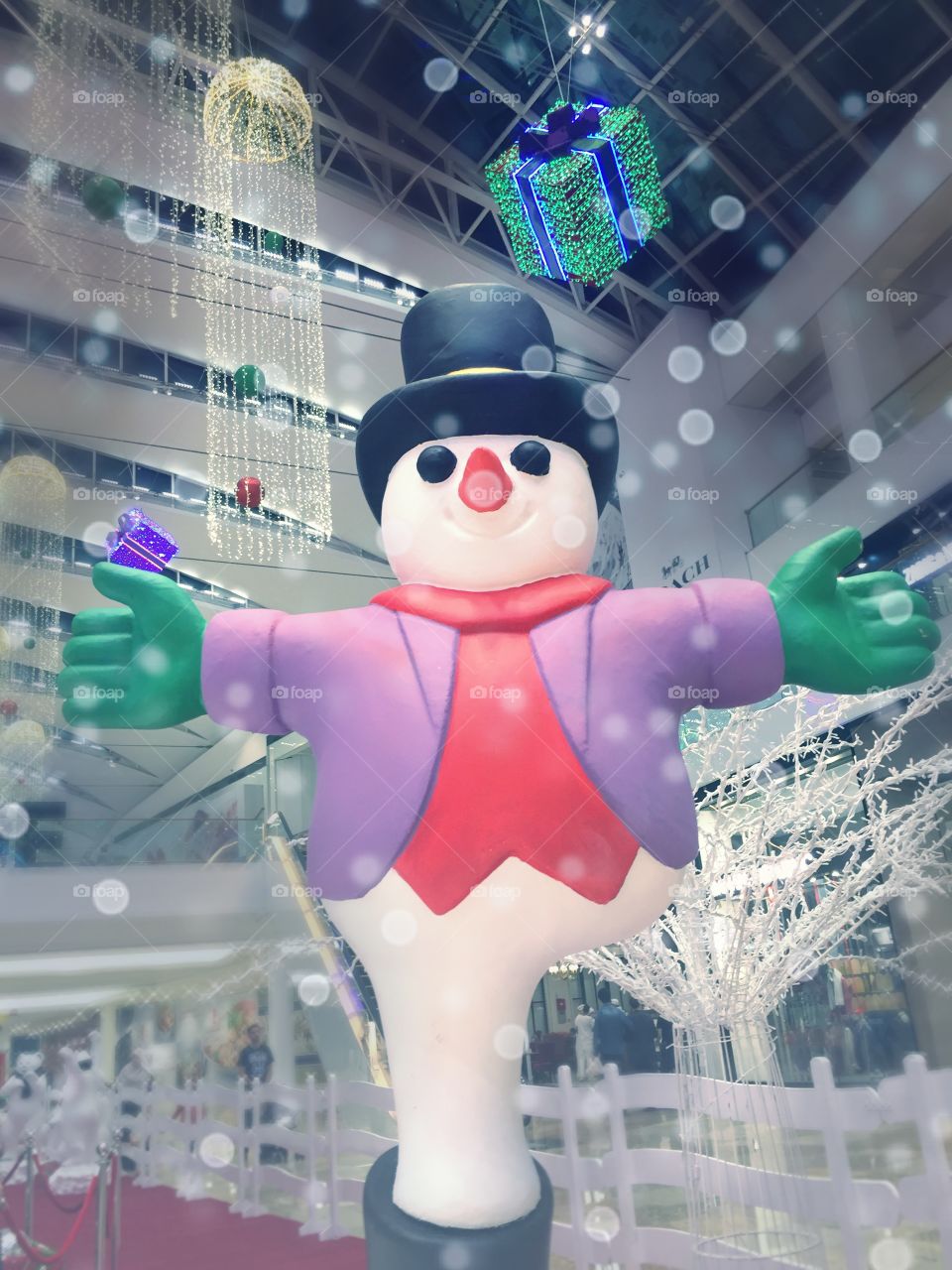 Snowman decoration 