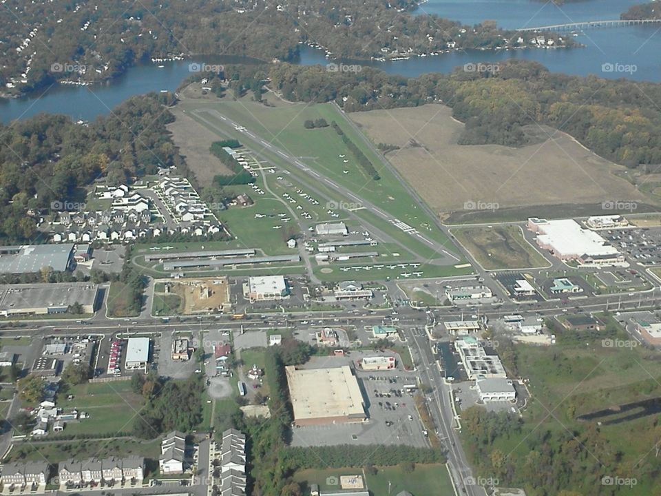 Airport from the air