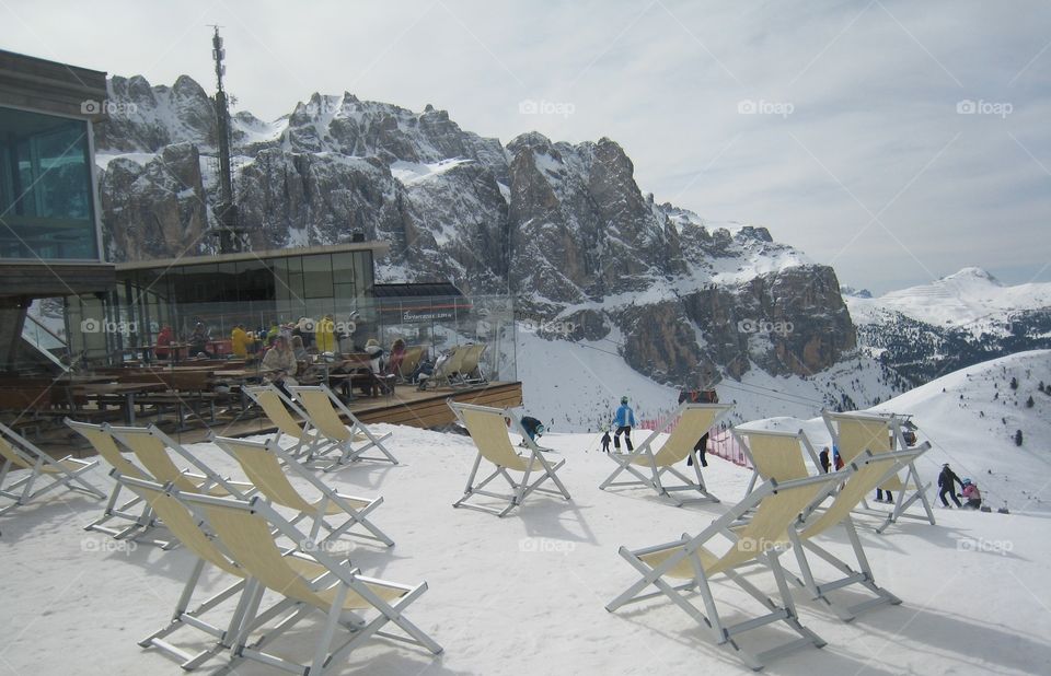 Restaurant with view