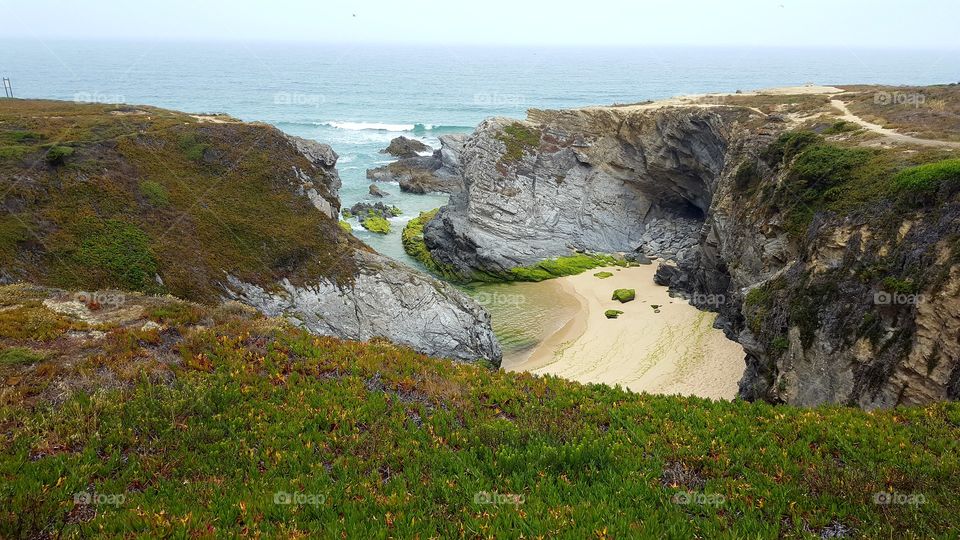 Porto Cobo el Alentejo Portugal beach coast atlantic summer sand sun fun holidays