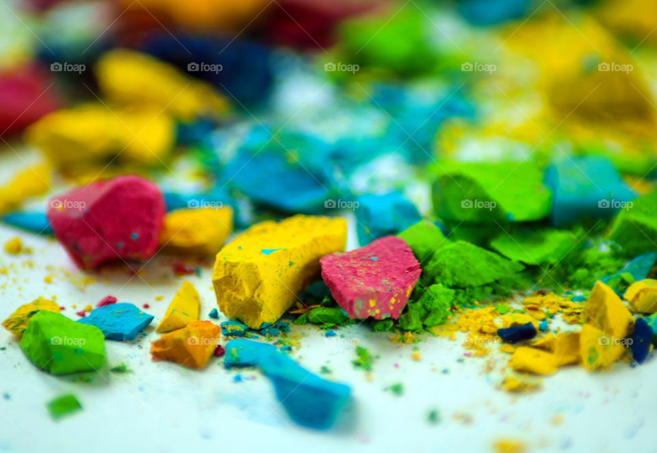 Colourful Chalk