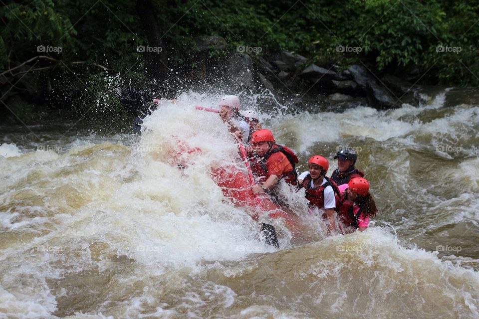 River rafting