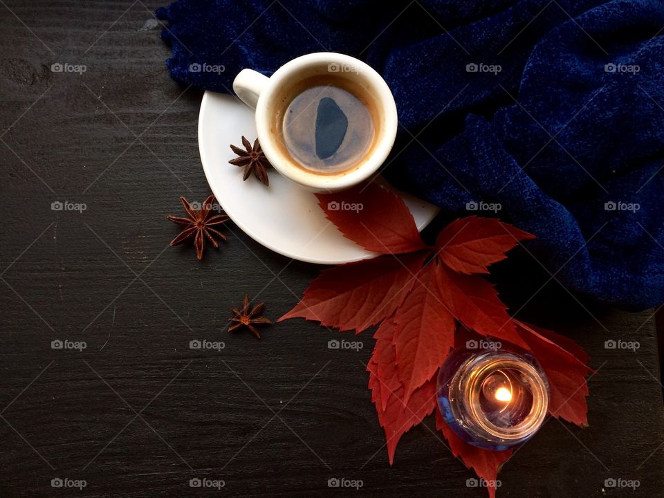 Autumn coffee