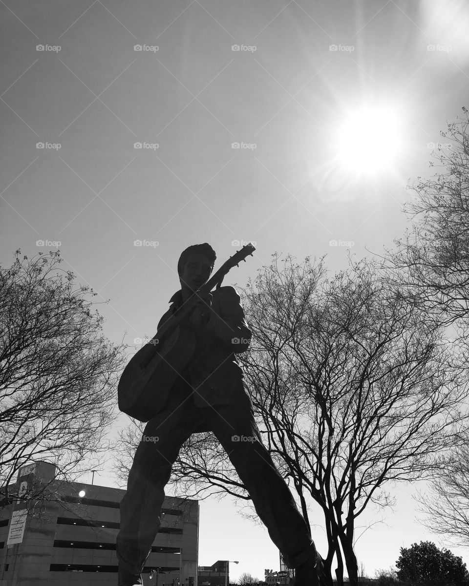 Memphis TN: Elvis Statue