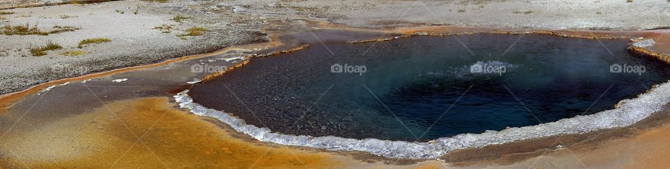 Yellowstone hot springs