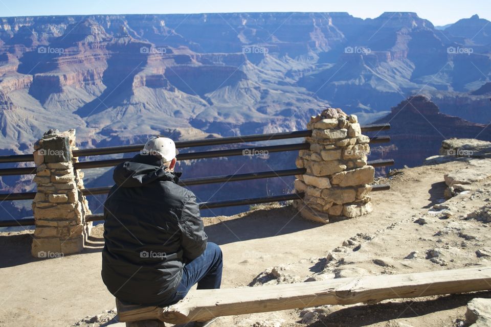 Taking in the Grand Canyon Views