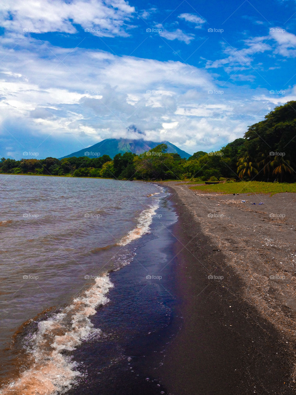 Shore of Lake Nicaragua