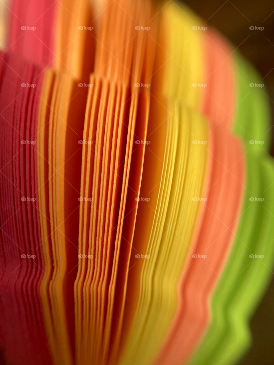 Bright Colored self-adhesive stickers