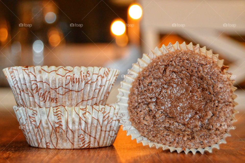 Homemade chocolate cake