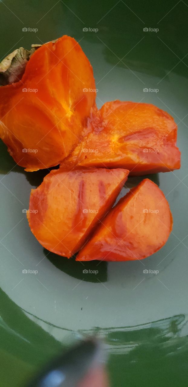 persimmon. a delicious fruit 😋