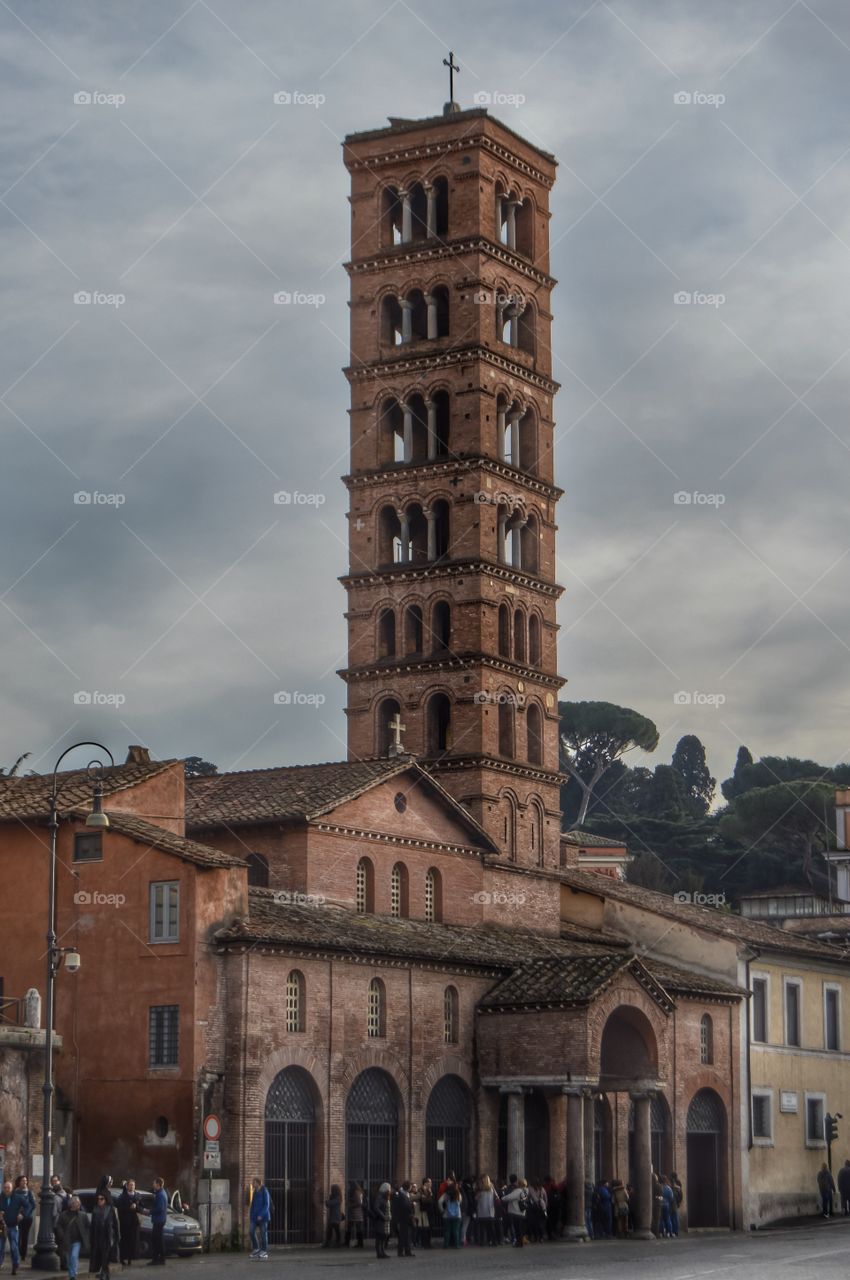 Basílica de Santa María en Cosmedin (Rome - Italy)