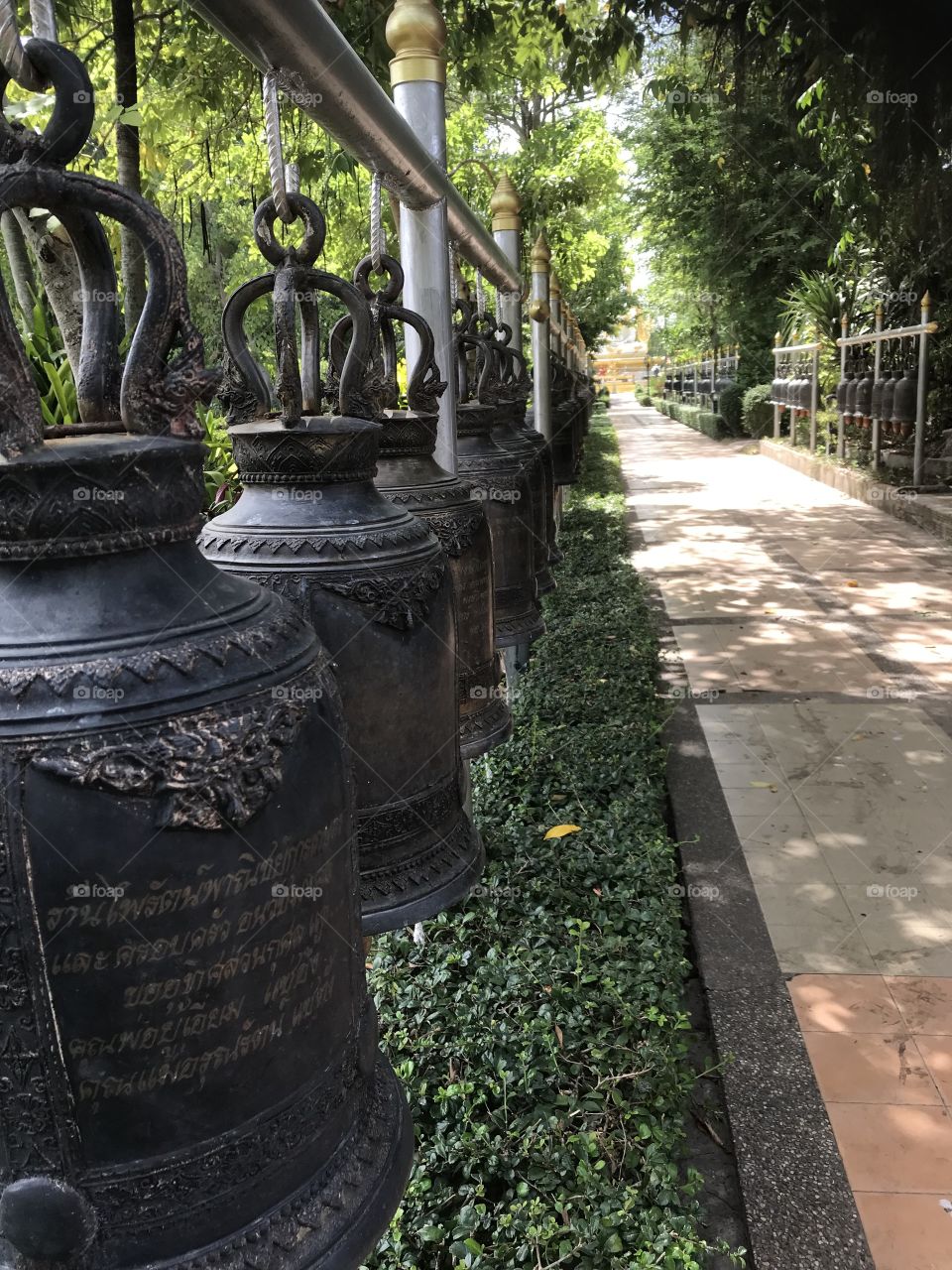 Bell in the temple 